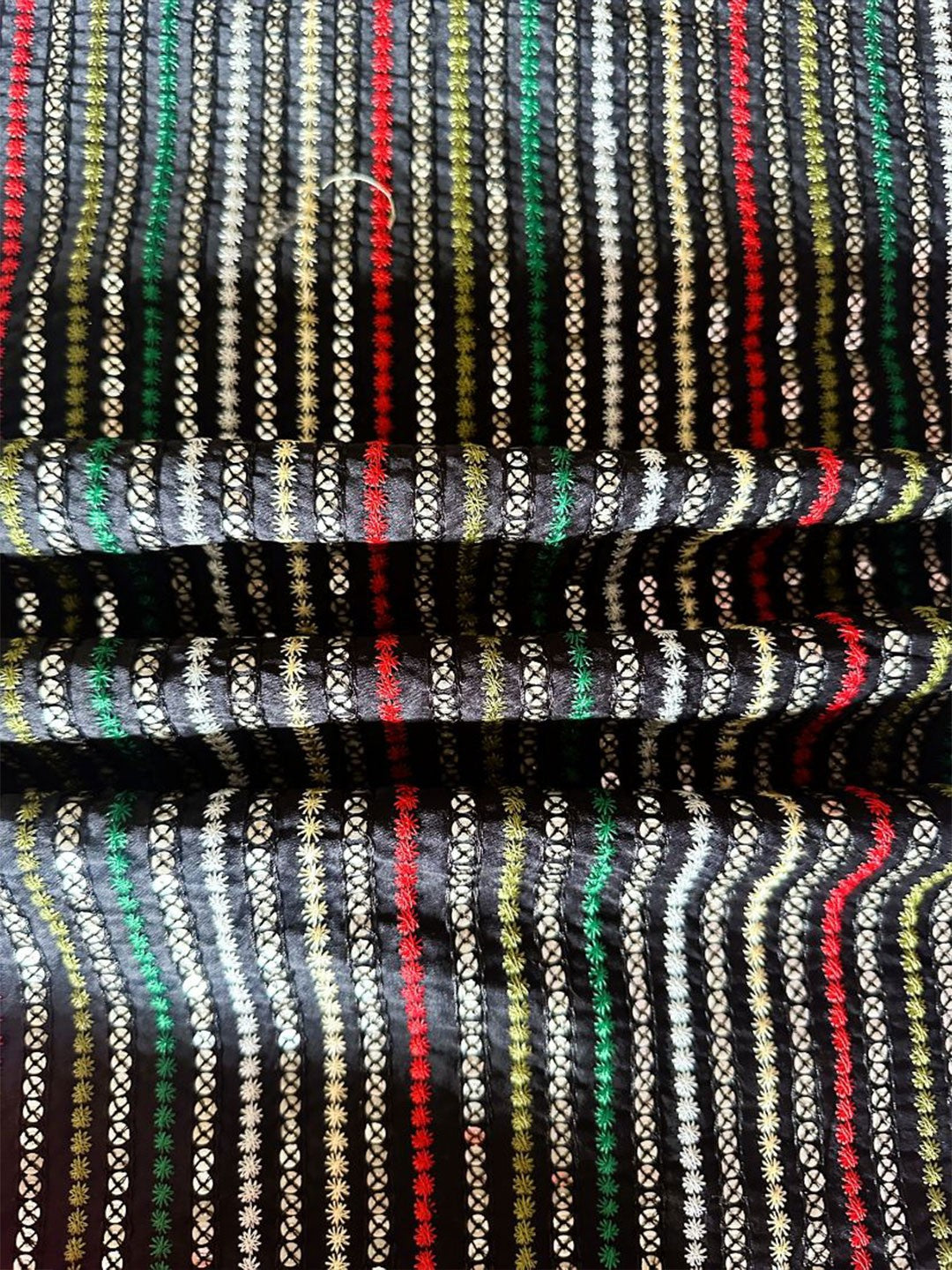 Embroidered Semi-Stitched Lehenga & Unstitched Blouse With Dupatta-Pink and white